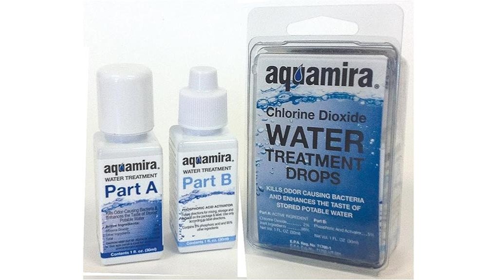 aquamira 1 oz camping drops