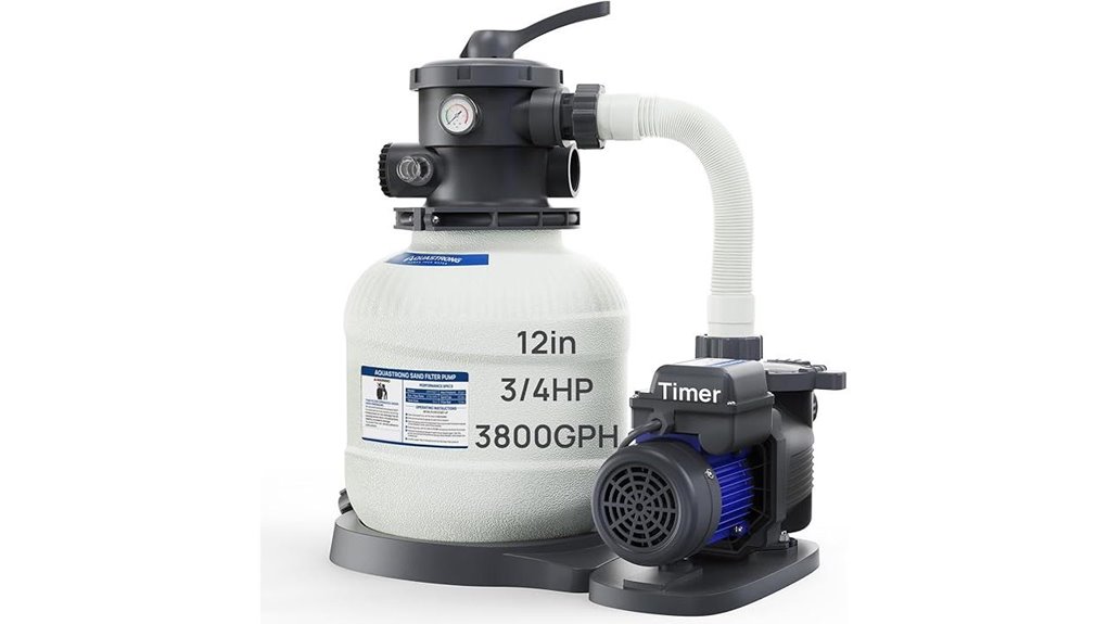 aquastrong hp 3800 gph pump