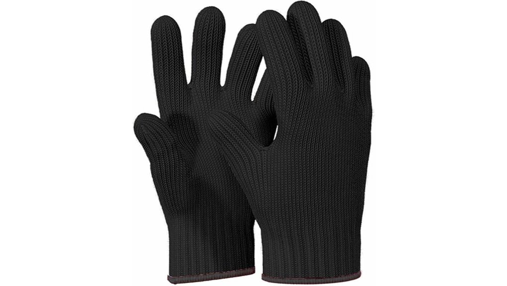 aramid heat resistant non slip gloves