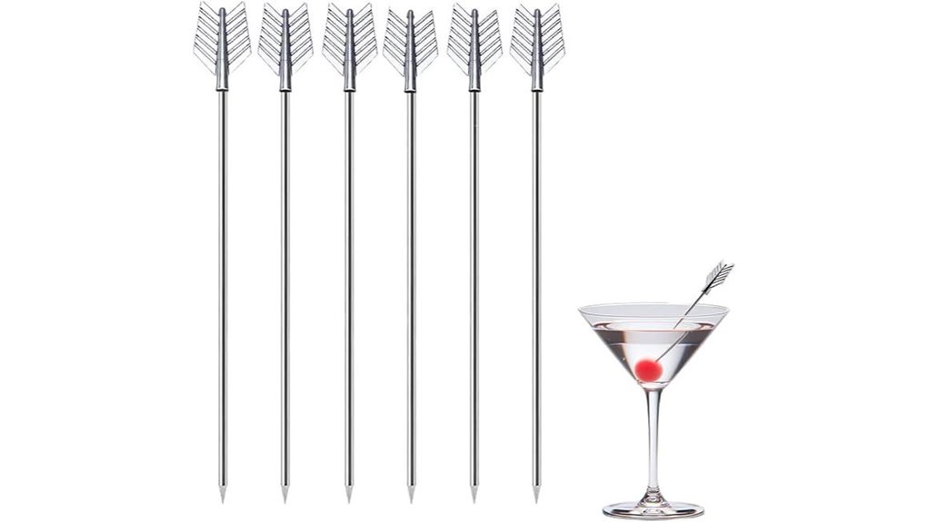 arrow stainless 4 inch martini