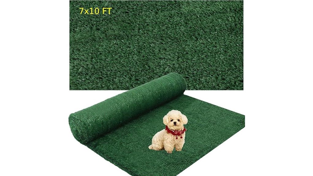 artificial 7 by 10 grass rug