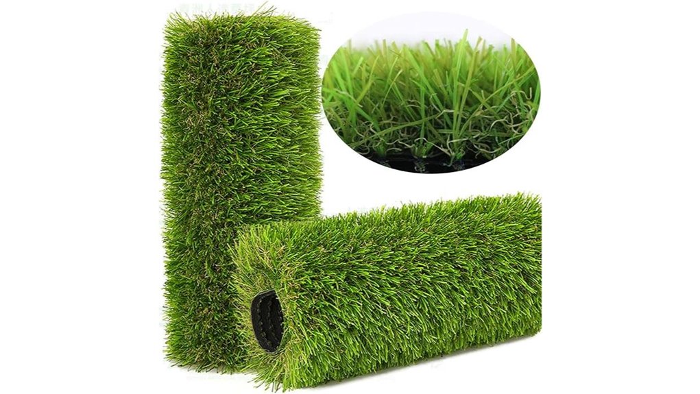 artificial green 4x10 rug