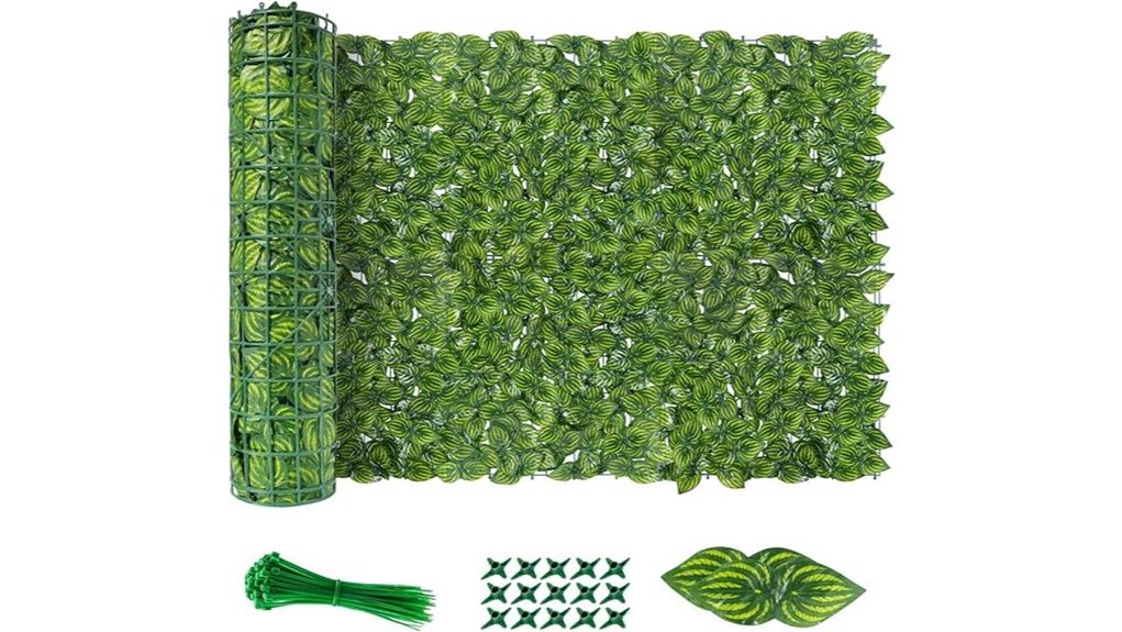 artificial ivy 240x40 fence