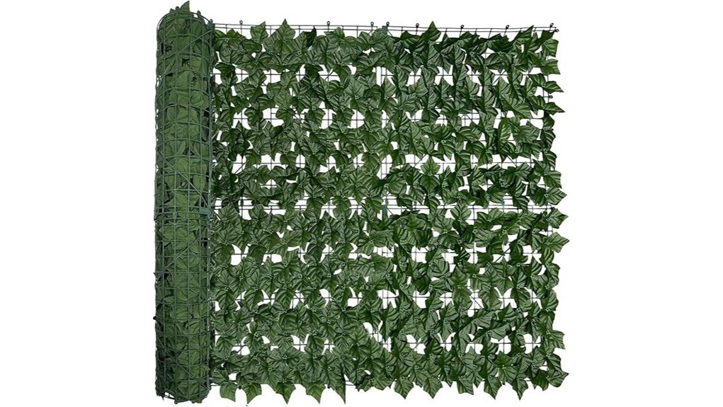 artificial ivy privacy fence