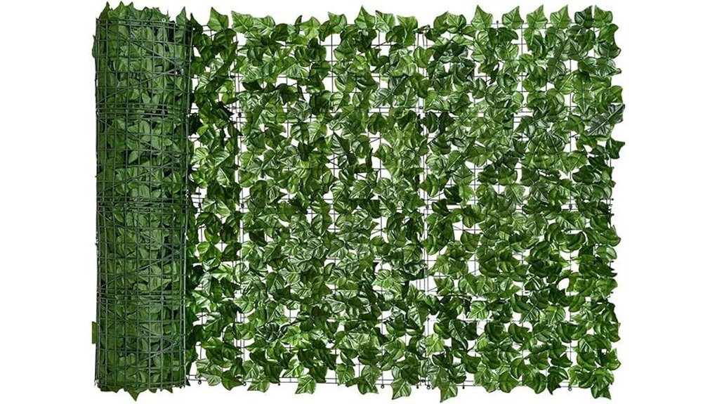 artificial ivy privacy fence