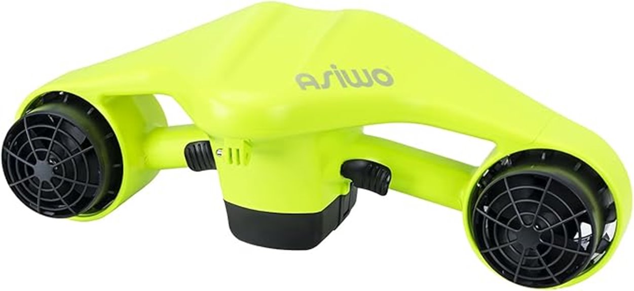 asiwo dual motor underwater camera
