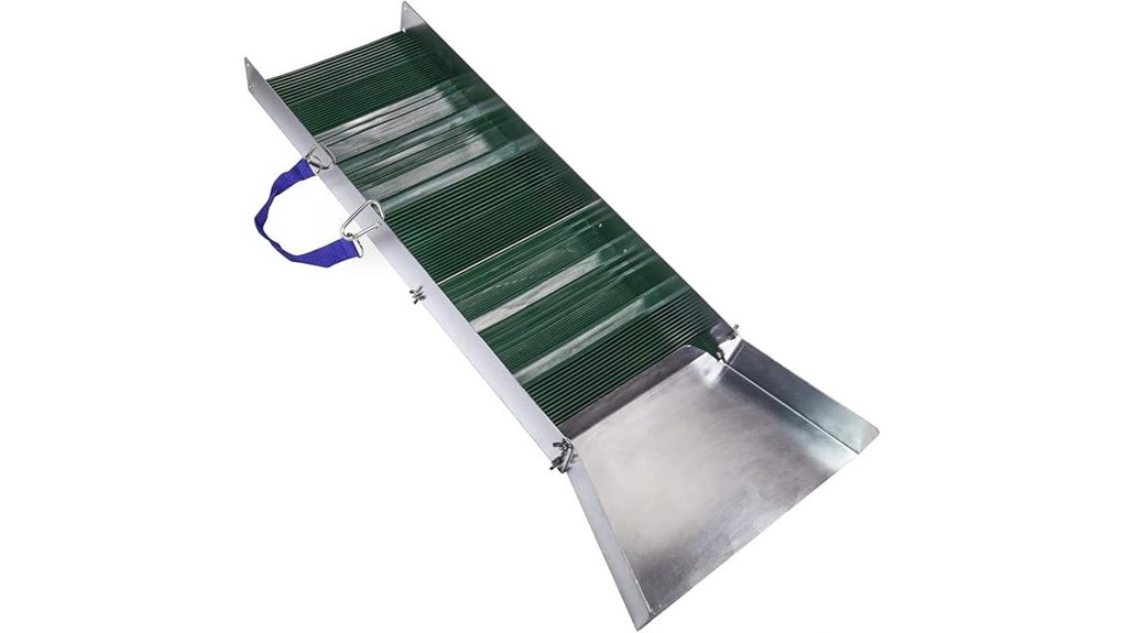 asr aluminum sluice box