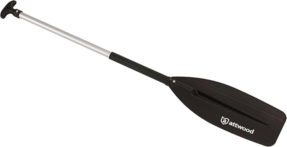 attwood ergonomic wooden paddle