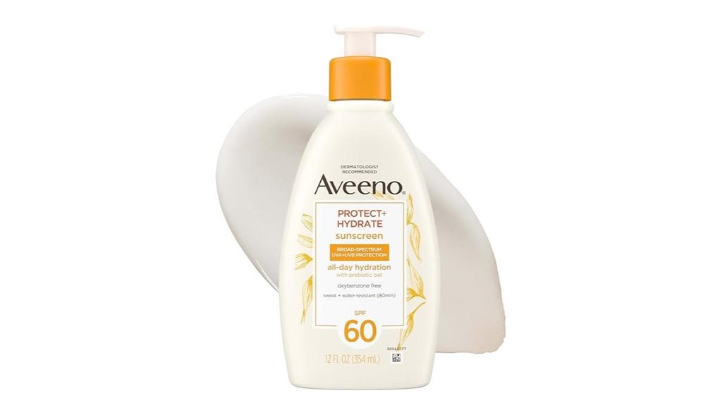 aveeno spf60 body face