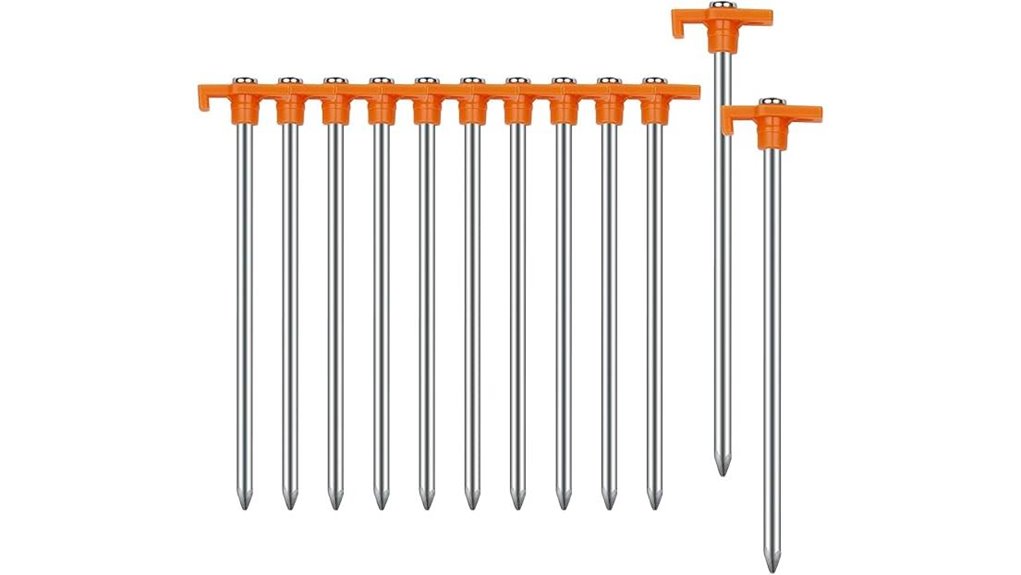 avoforest 12 orange stakes