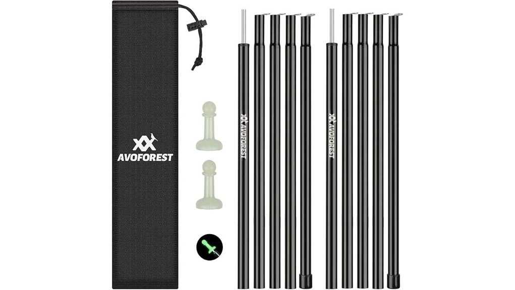 avoforest 75in heavy duty poles