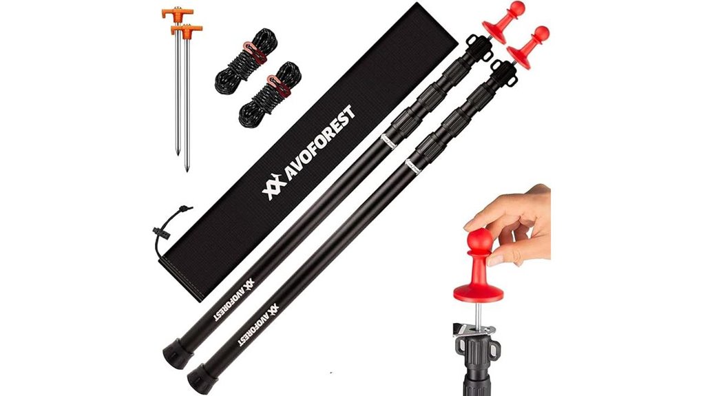 avoforest 8 7ft telescoping poles