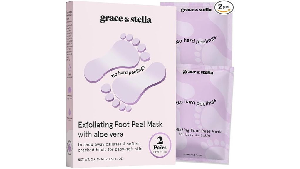 award foot peel mask