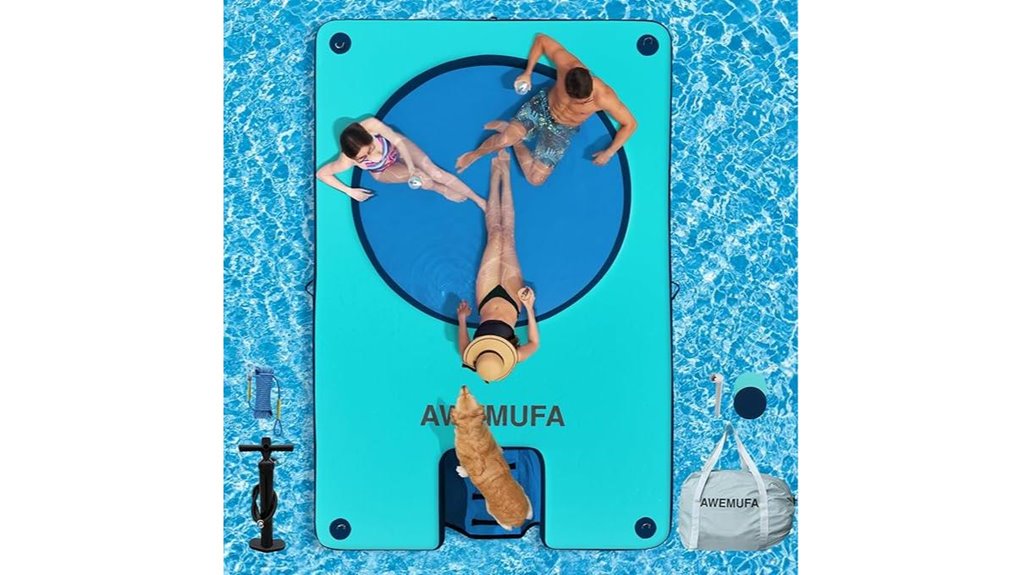 awemufa mesh hammock float