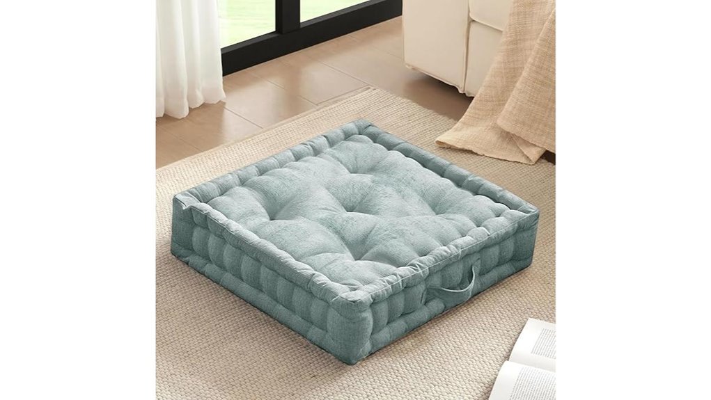 azza 24x24 yoga cushion