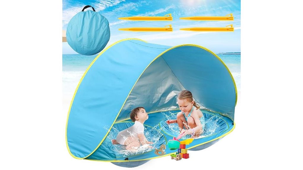 baby beach pop up shade