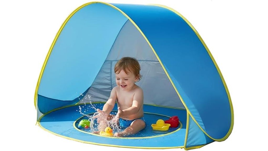 baby pool shade tent