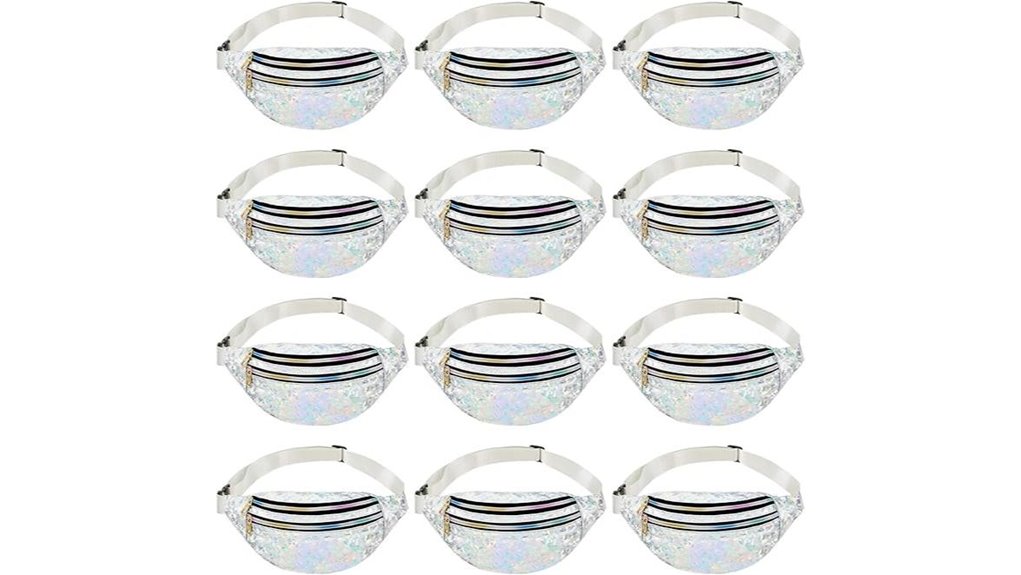 bachelorette holographic waist pack