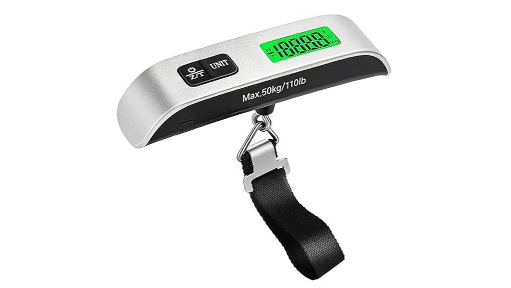 backlit digital 110lb scale