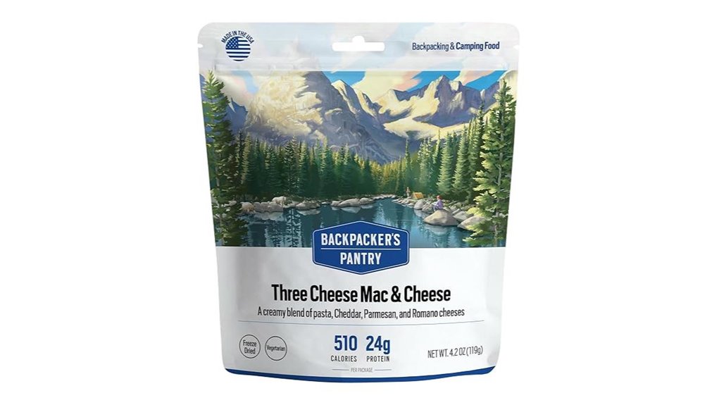 backpackers mac cheese freeze dried