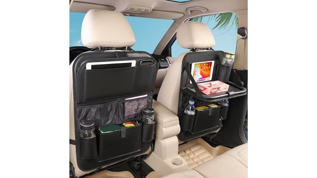 backseat organizers tablet holders