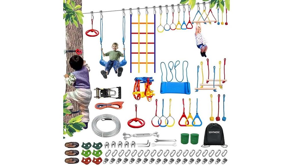 backyard ninja obstacle course