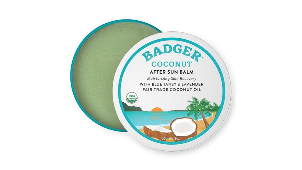 badger aftersun coconut organic