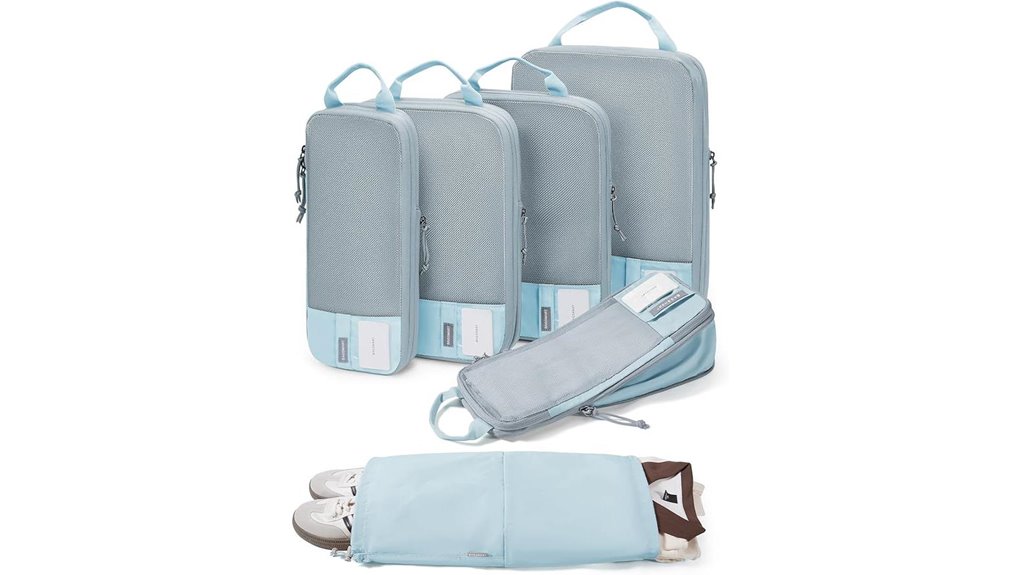 bagsmart lightweight compression cubes