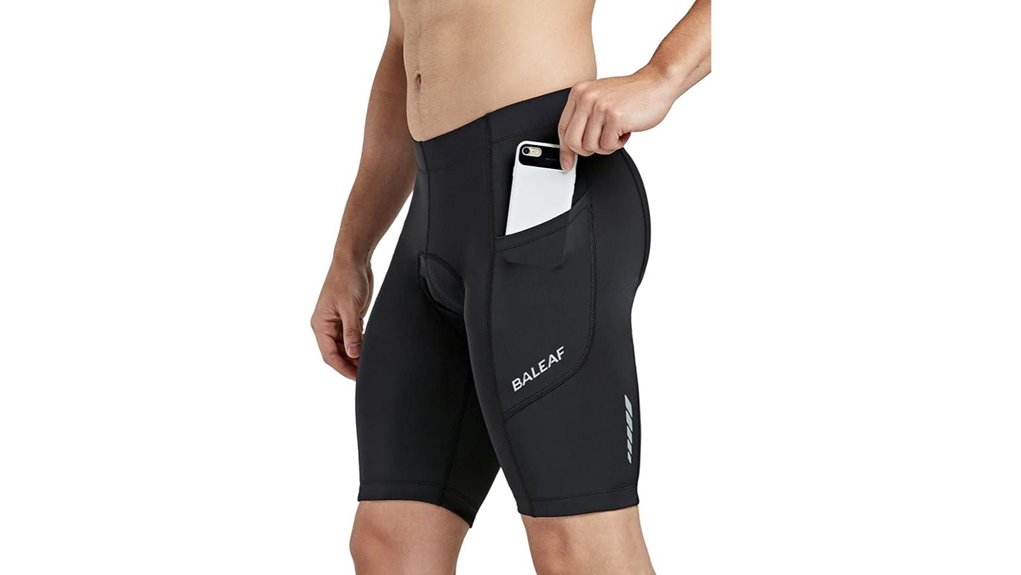 baleaf padded uv protected shorts
