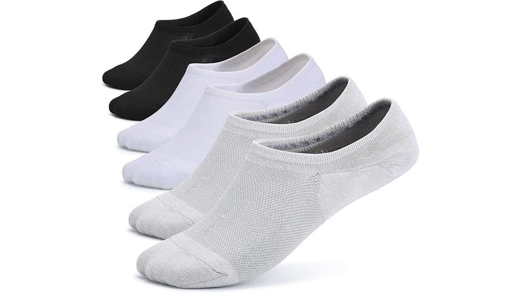 bamboo mesh low cut socks