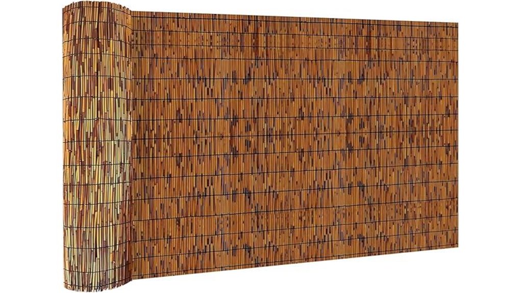 bamboo reed privacy screen