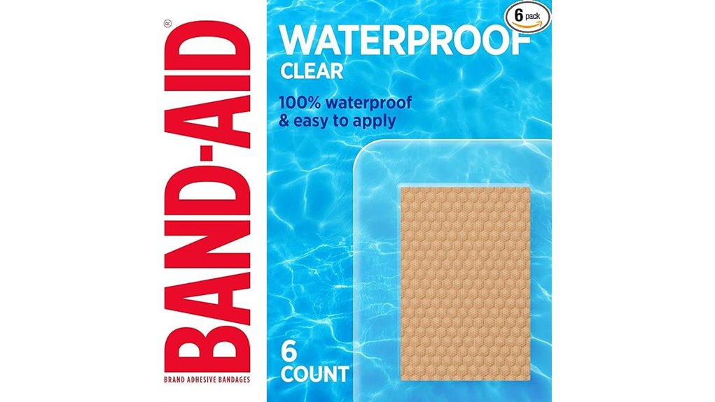 band aid clear jumbo waterproof