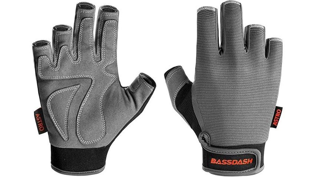 bassdash astro fingerless gloves