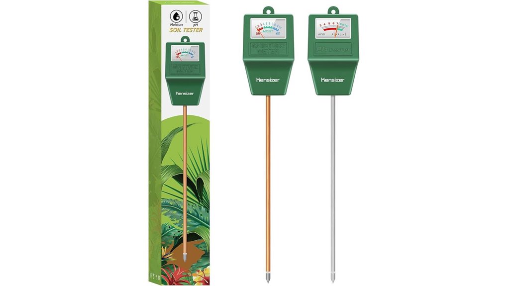 battery free kensizer soil moisture ph