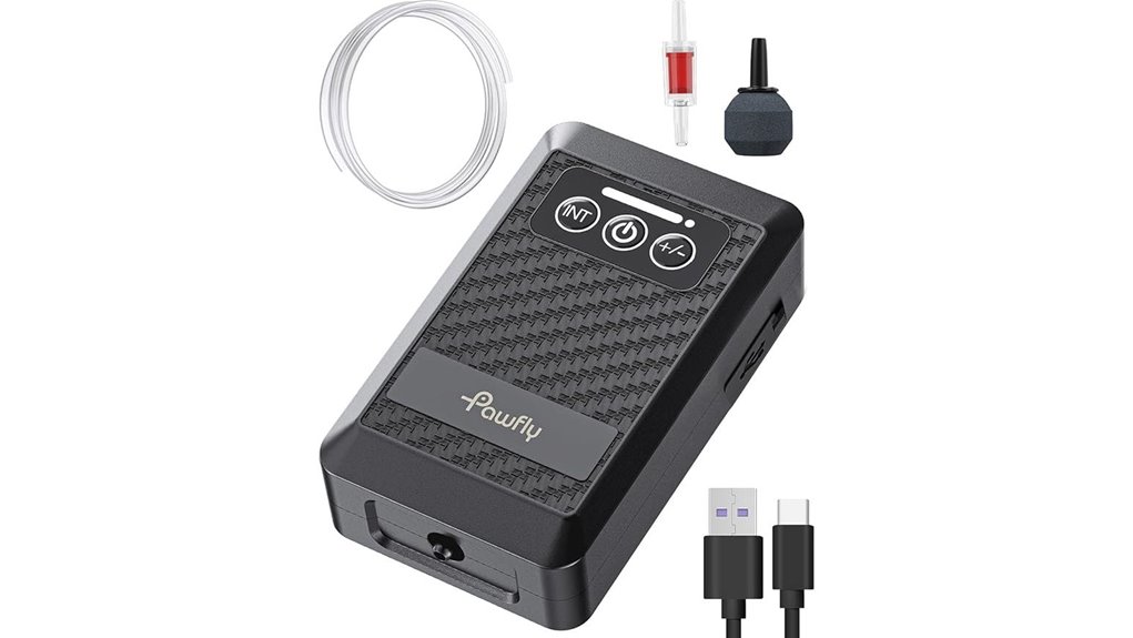 battery powered live bait aerator