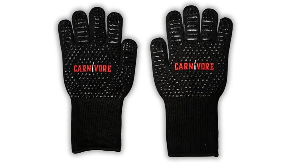 bearded butchers heat resistant gloves