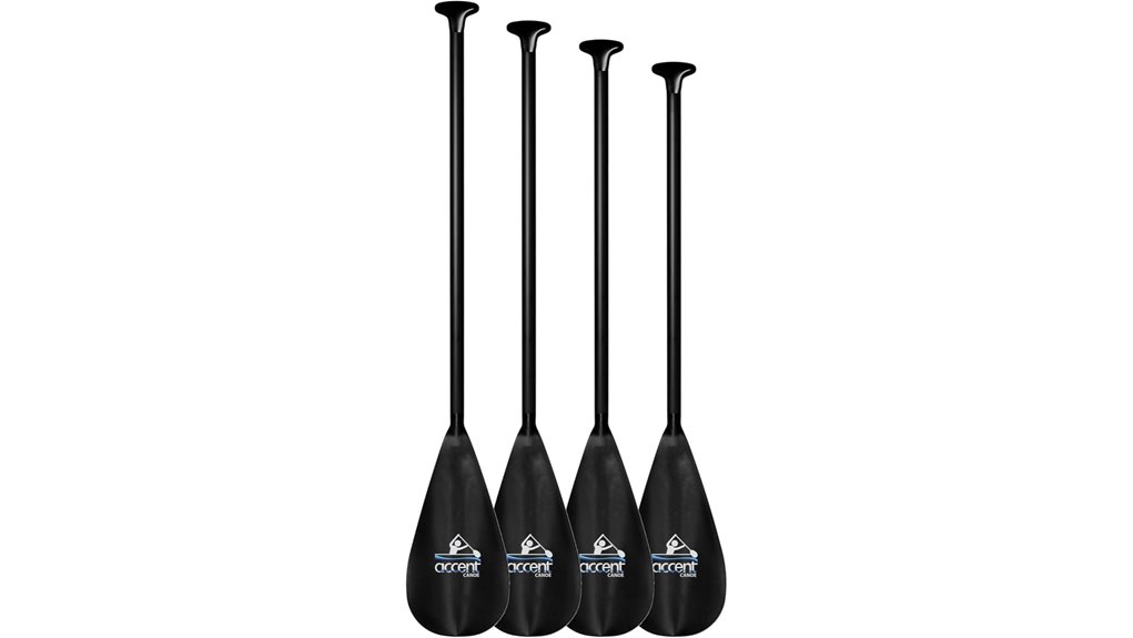 beat aluminum canoe paddle