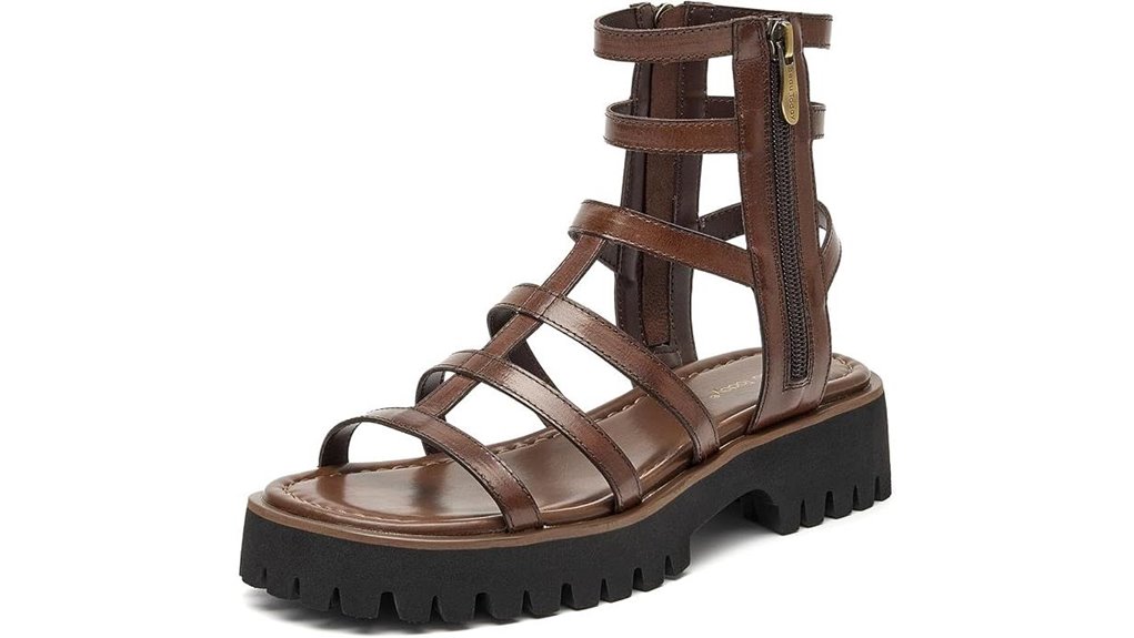 beau s platform gladiator sandals