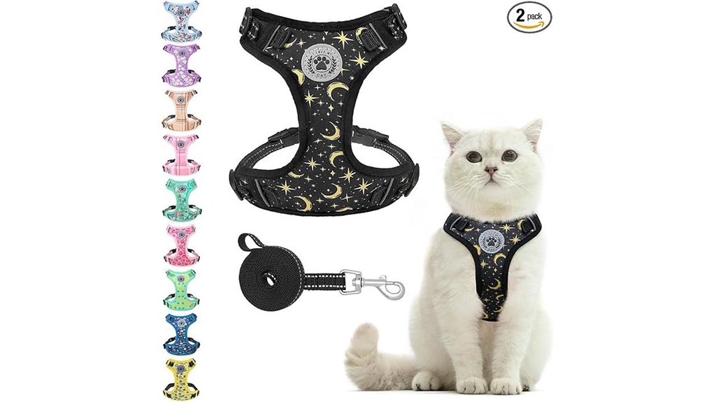 beautyzoo escape proof cat harness