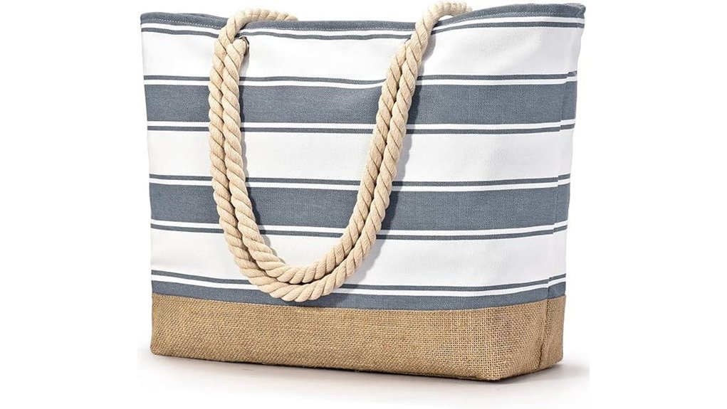 becokan waterproof canvas tote