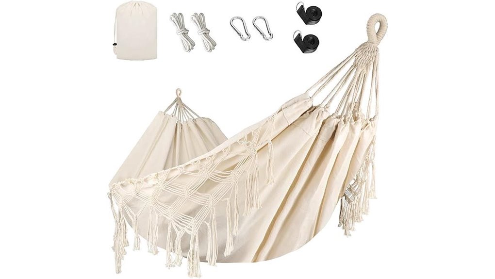 bellzacasa heavy duty 500lb hammock
