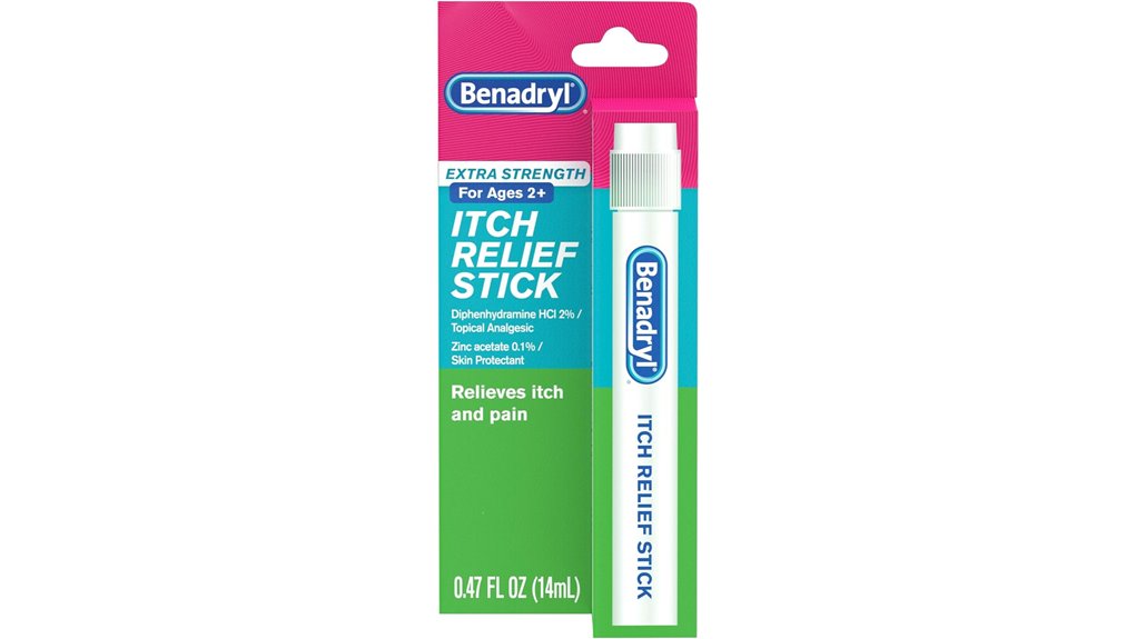 benadryl itch relief stick