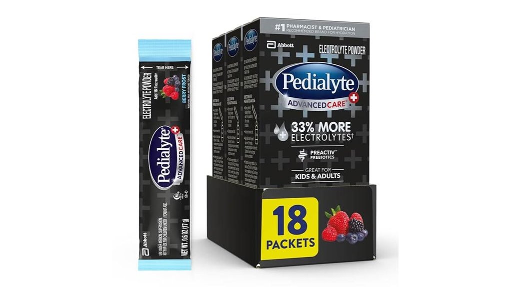 berry pedialyte advancedcare 18 packets