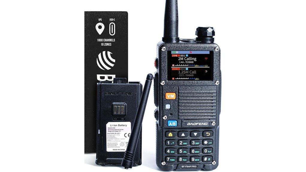 bf f8hp 10w tri band radio