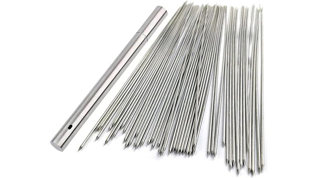 bigotters 13 4 inch metal skewers