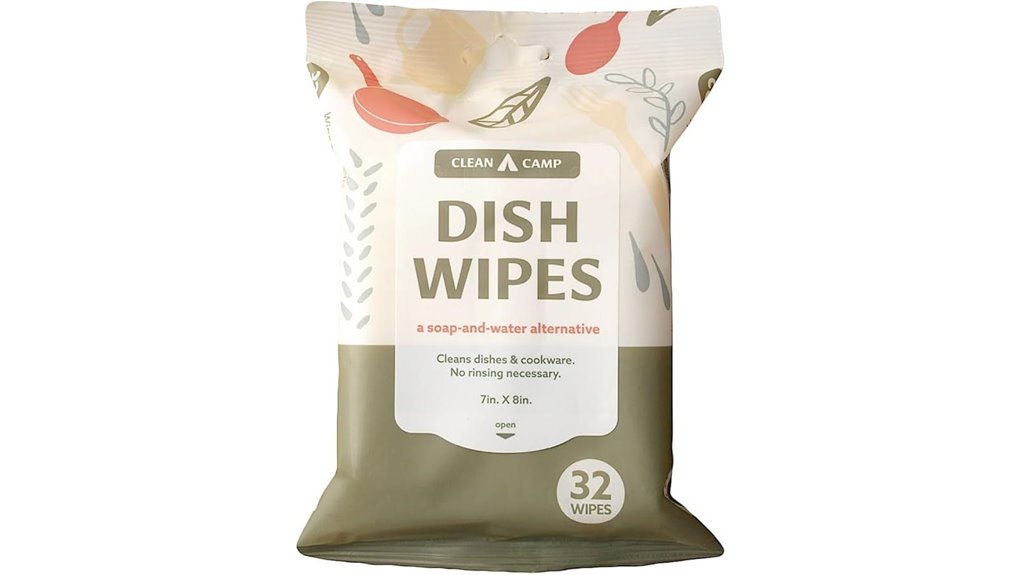 biodegradable pre moistened dish wipes