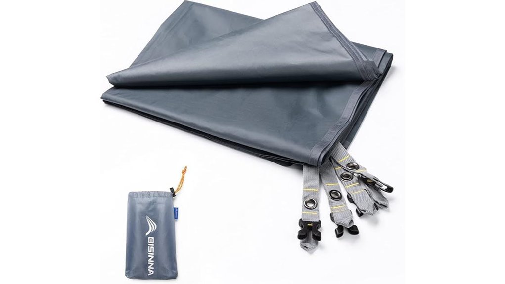 bisinna waterproof tarp mat