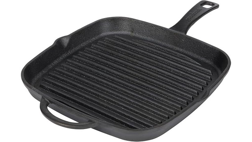 black 10 75 inch cast iron