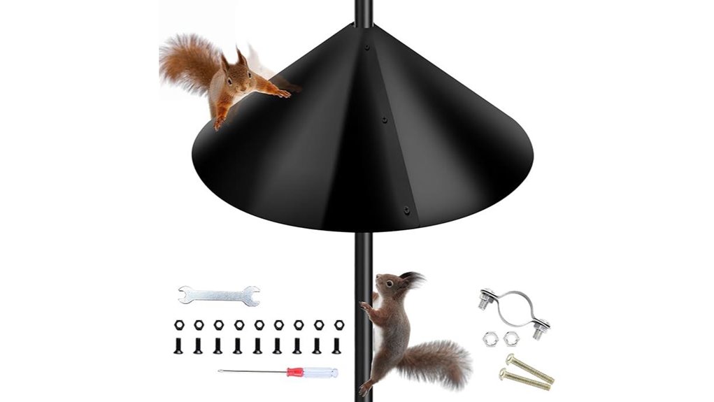 black 16 inch cone guard