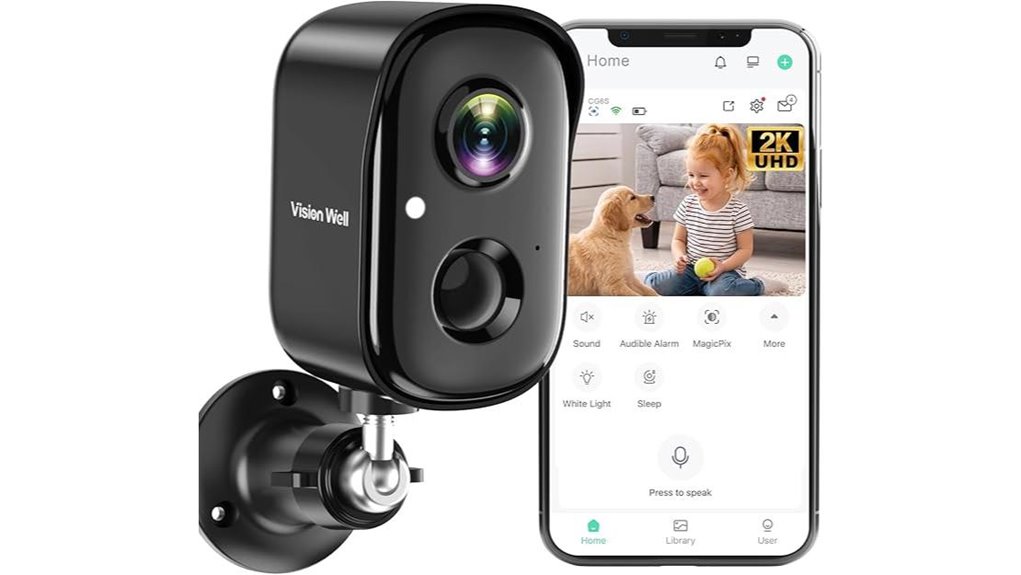 black 2k wireless cameras